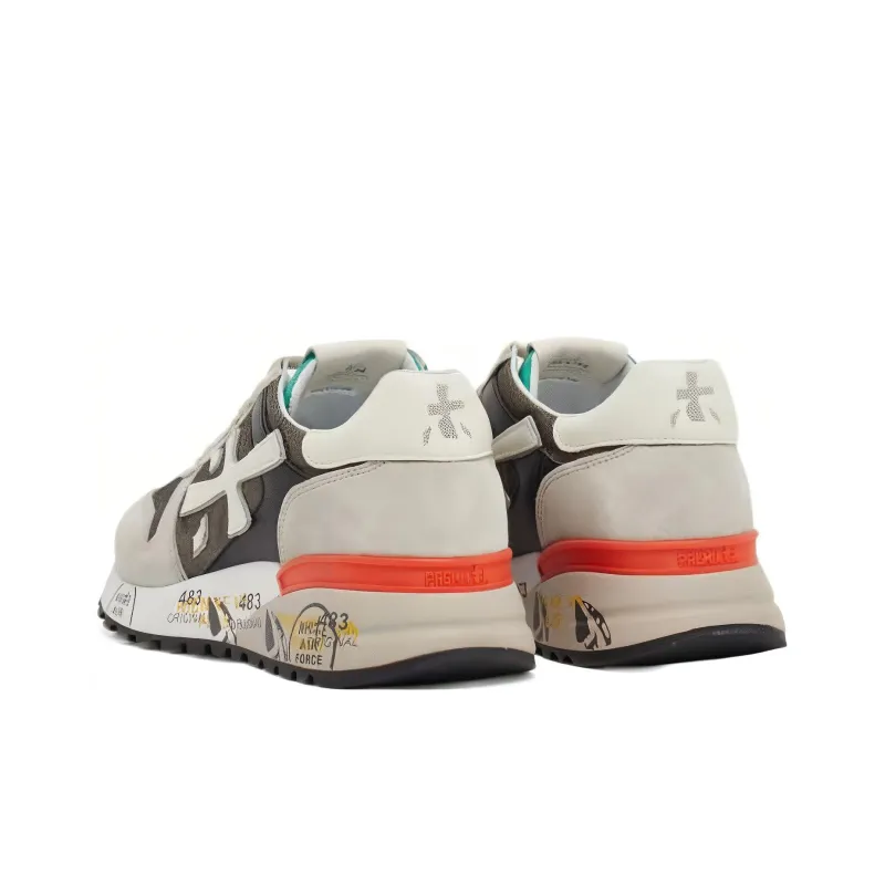 PREMIATA Mick Low-Top Casual Shoes Men's Dark Gray-3