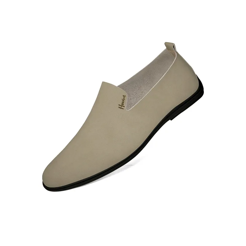 Extravagant Men's Casual Shoes Men Low Top Apricot Brown Gray-1