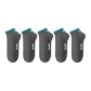 5 Pack Dark Gray