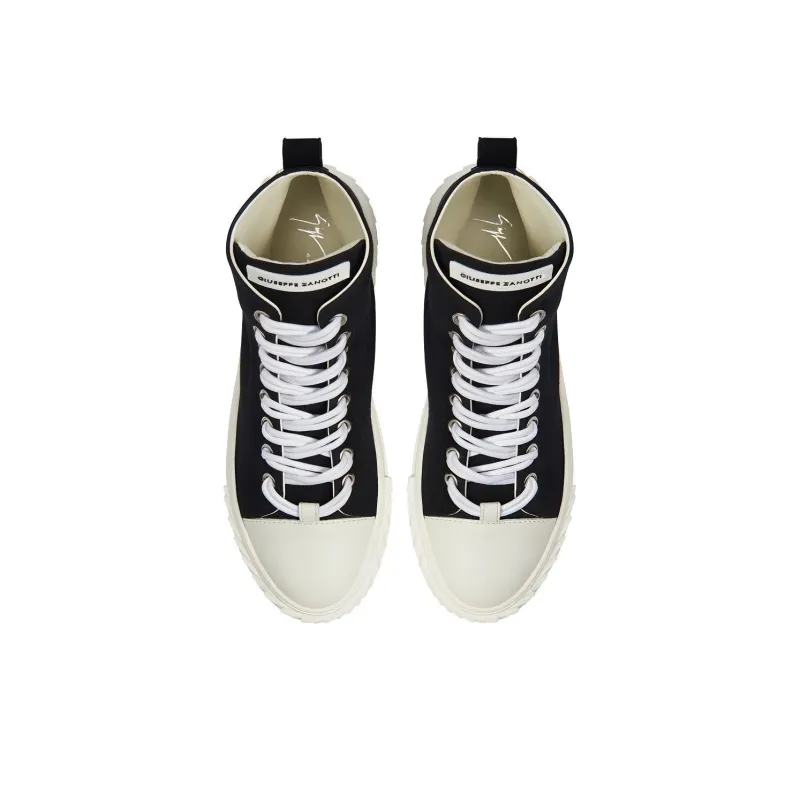 Giuseppe Zanotti/GZ Blabber High-Top Stylish Skateboarding Shoes Men's Black-4