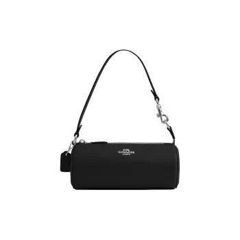 COACH Nolita Calfskin Cylinder Bag Handbag Shoulder Bag Women's Black