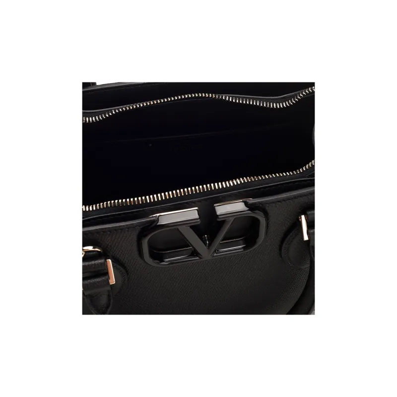 Valentino VSling VLogo Plaque Tote Bag-3