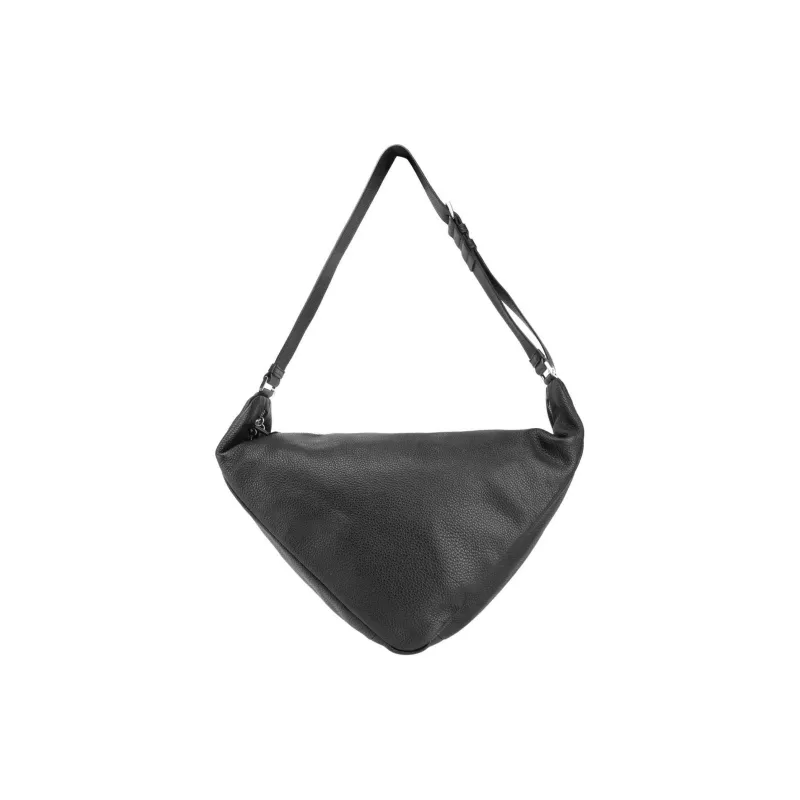 PRADA Large Leather Triangle Shoulder Bag-5