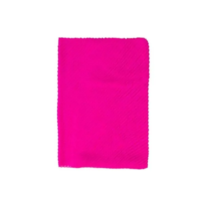 GIORGIO ARMANI Plissé Semi Sheer Chiffon Scarf-1