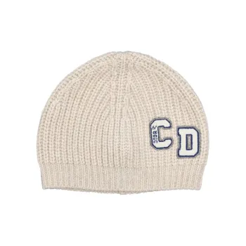 DIOR Logo Flocked Beanie