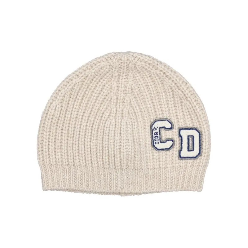DIOR Logo Flocked Beanie-0