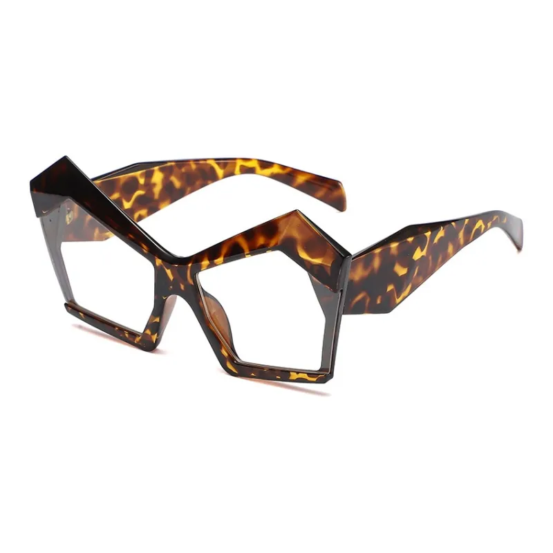 SOMAN Irregular Shape Sunglasses Women's-4