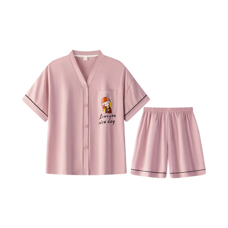 William Pajama Set Women's Pink-0