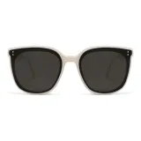 Beige Frame with Gray Lens