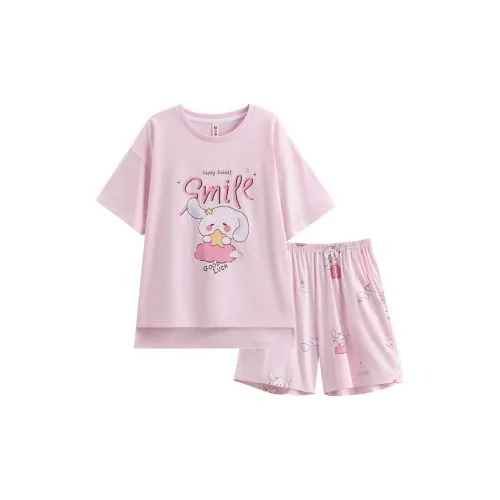 FENTENG Pajama Set Women's First Love Pink