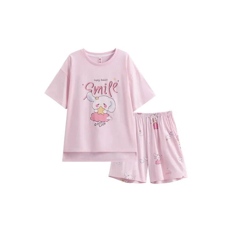 FENTENG Pajama Set Women's First Love Pink-0