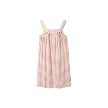 DAMOS·LOVE Home Comfort Wide Shoulder Strap Nightgown Women's Pink