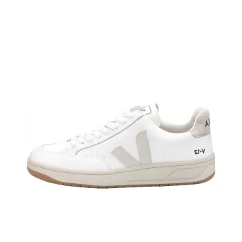 VEJA V 12 B Mesh 'White Natural'