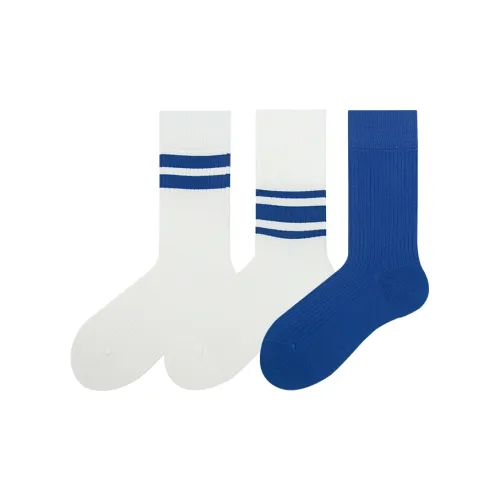 Hello Monday Mid Calf Socks Unisex 5 Pack