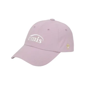 Emis Cotton Baseball Caps Unisex Light Purple
