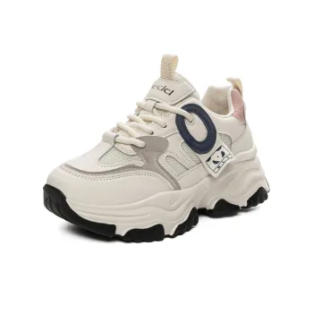 Medd Breathable Lightweight Height Increasing Low-Top Chunky Sneakers Women's