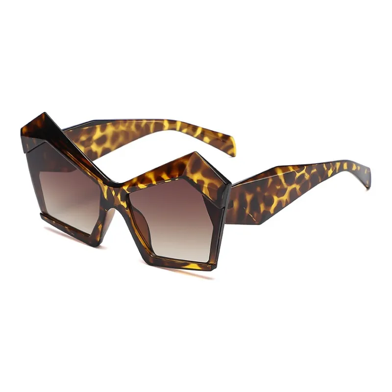 SOMAN Irregular Shape Sunglasses Women's-2
