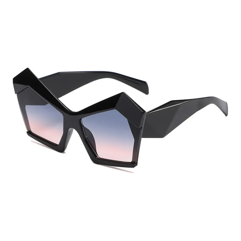 SOMAN Irregular Shape Sunglasses Women's-9