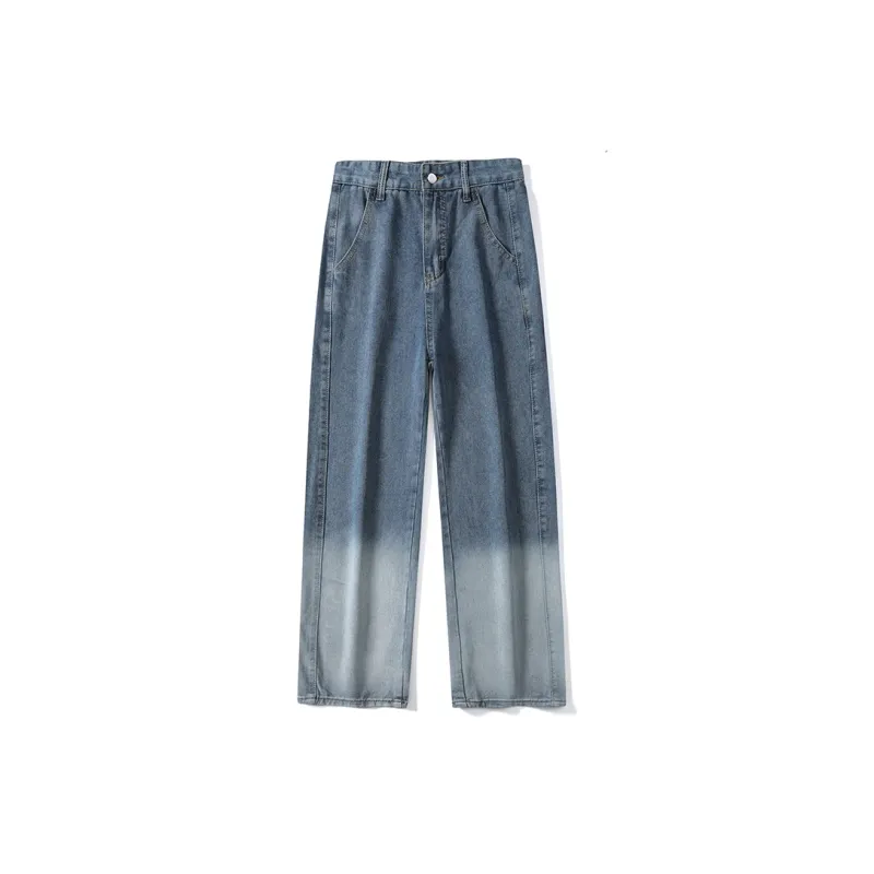 PAINT STAIN Jeans Unisex Gradient Black-6
