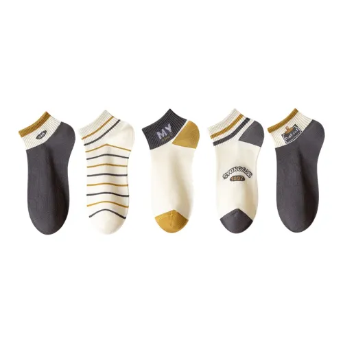 GRACEWELL Mid-Calf Socks Men's 5 Pack