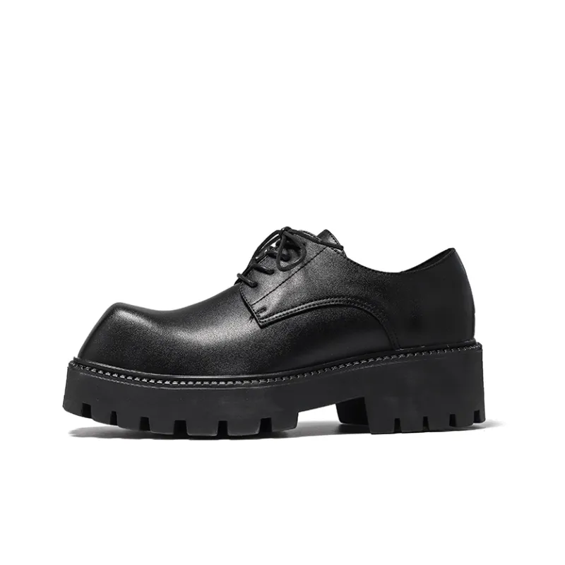 Beidouniao Dress Shoes Men's Black-0