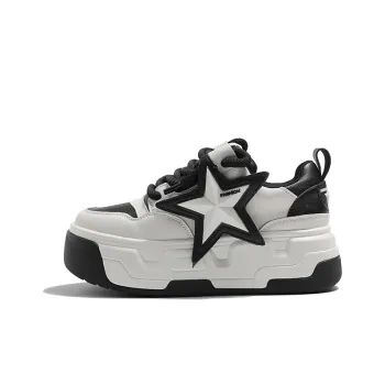 MIS. DANNY Height Increasing Low-Top Skateboard Shoes 6cm Women's