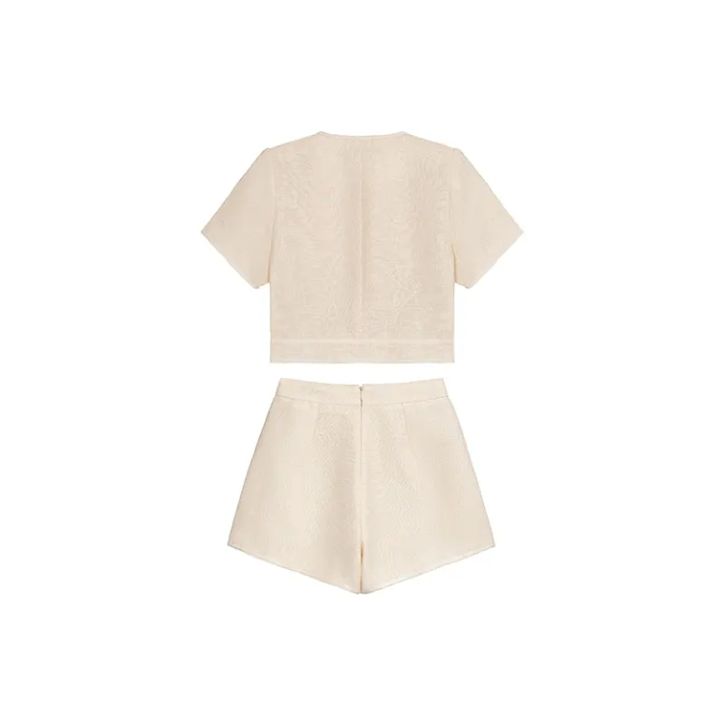 Pa33word Casual Suit Women's Apricot Single Item-1