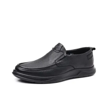 KACHILANG Men's Casual Shoes Men Low Top Black/Brown