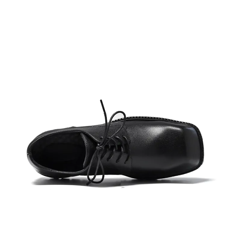 Beidouniao Dress Shoes Men's Black-3