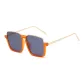 Orange Gold Frame with Gray Lens