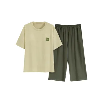 The Story Of The Flower Season Pajama Set Women's Matcha