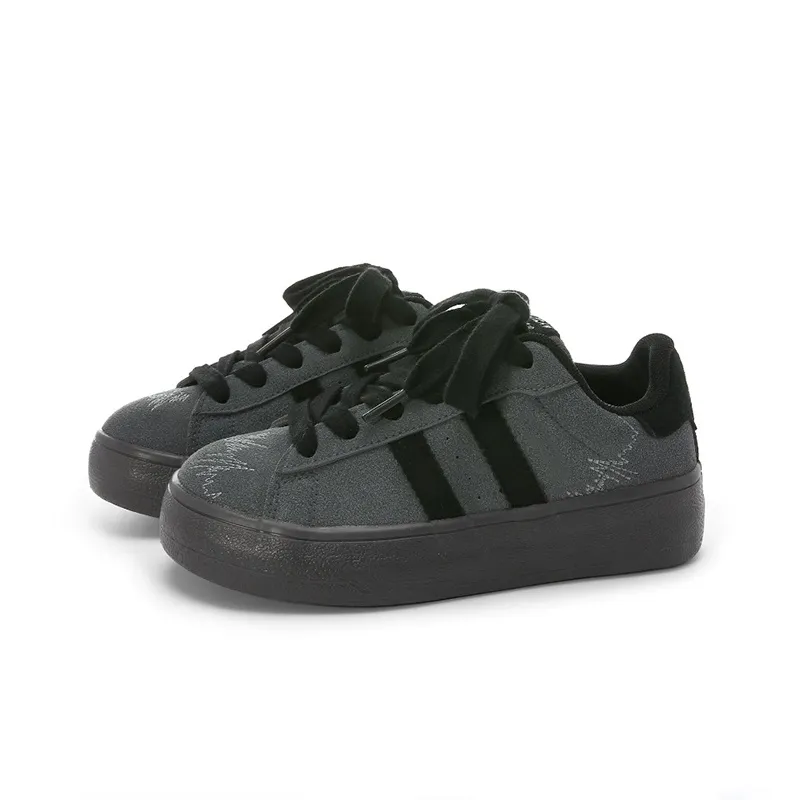 UNIITY Fashion Vintage Minimalist Style Versatile Low-Top Skateboard Shoes Women's Box Included-2