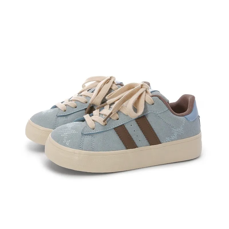 UNIITY Fashion Vintage Minimalist Style Versatile Low-Top Skateboard Shoes Women's Box Included-7