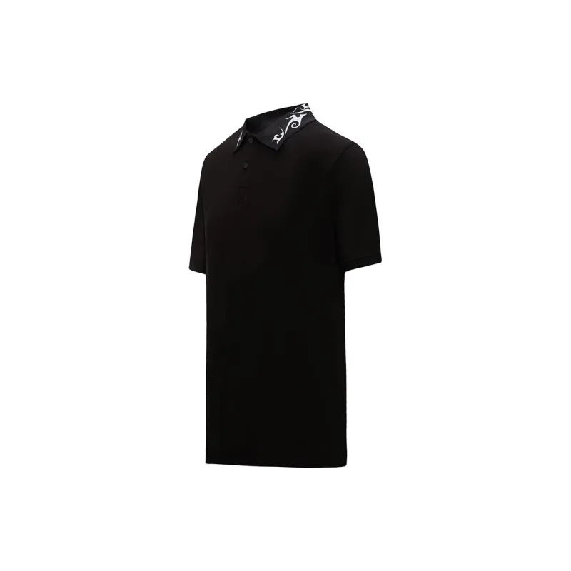 VERSACE JEANS COUTURE SS24 Polo Shirt Men's Black-2