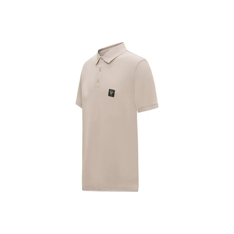 EMPORIO ARMANI SS24 Polo Shirt Men's Pearl Gray-2