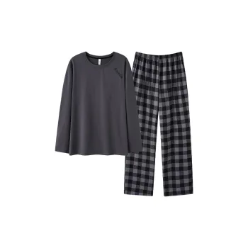 PBENO PD Pajama Set Men's Dark Gray