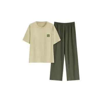 The Story Of The Flower Season Pajama Set Women's Matcha