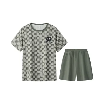 William Pajama Set Men's Dark Green