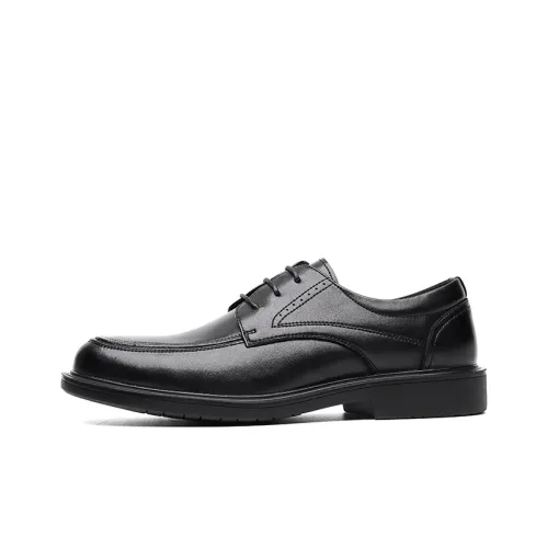 DOUBLE STAR 88 Dress Shoes Men Low-Top Black