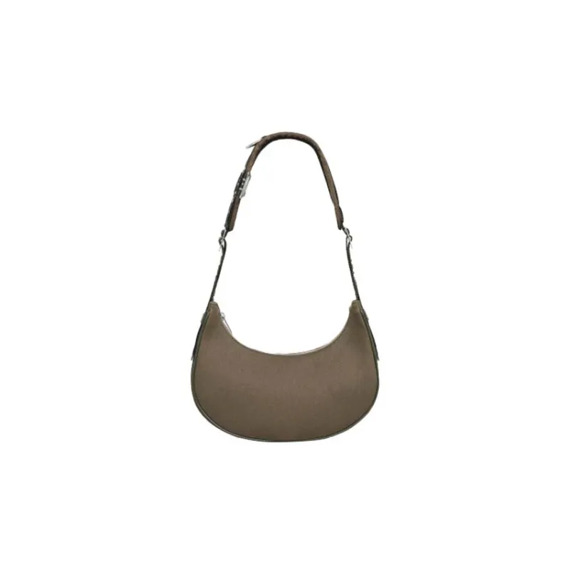 CELINE AVA Polyamide Shoulder Bag, Handbag, Shoulder Bag Medium Size Unisex Khaki Green-0