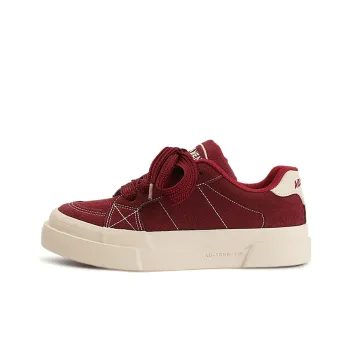 MKTKM Non-slip Wear-resistant Shock Absorption Low-Top Canvas Shoes Women's