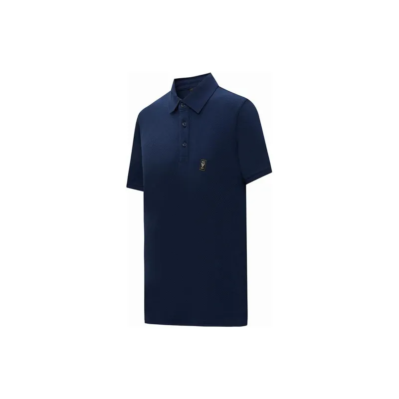 EMPORIO ARMANI SS24 Polo Shirt Men's Navy Blue-2