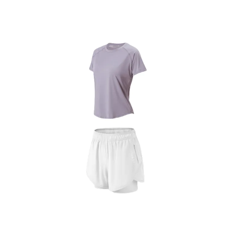 Canle Summer Thin Yoga Top Fitness Loose Fit Slimming Women's Outdoor Sports Suit-1