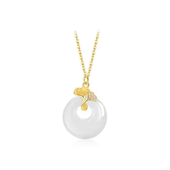 GIFU Chalcedony Jade Necklaces Women's