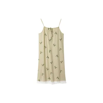 DAMOS·LOVE Nightgown Women's Light Yellow Green