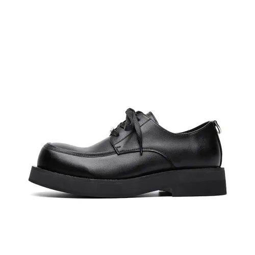 DOUBLE STAR 88 Dress Shoes Men Low-Top Black