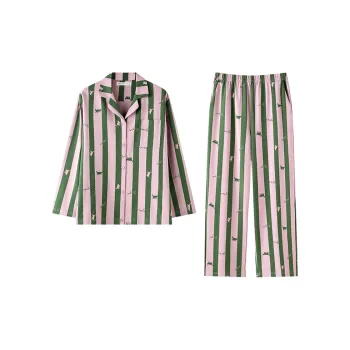 Beiyan Pajama Set Women's Dusty Pink Matte