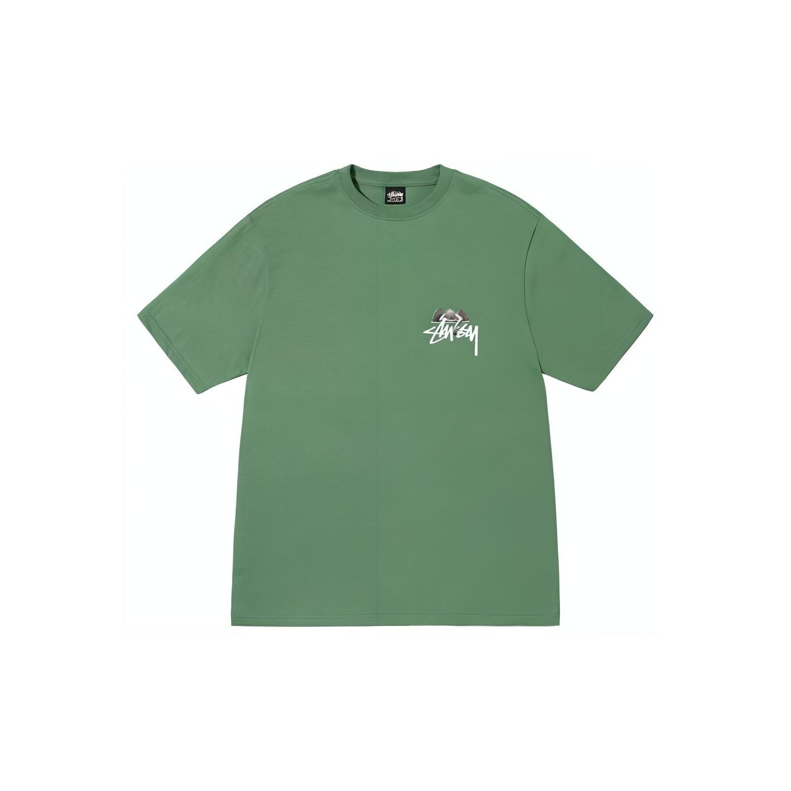 Stussy Angel Tee Green L - POIZON