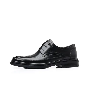 Romon Dress Shoes Men Low Top Black, Brown