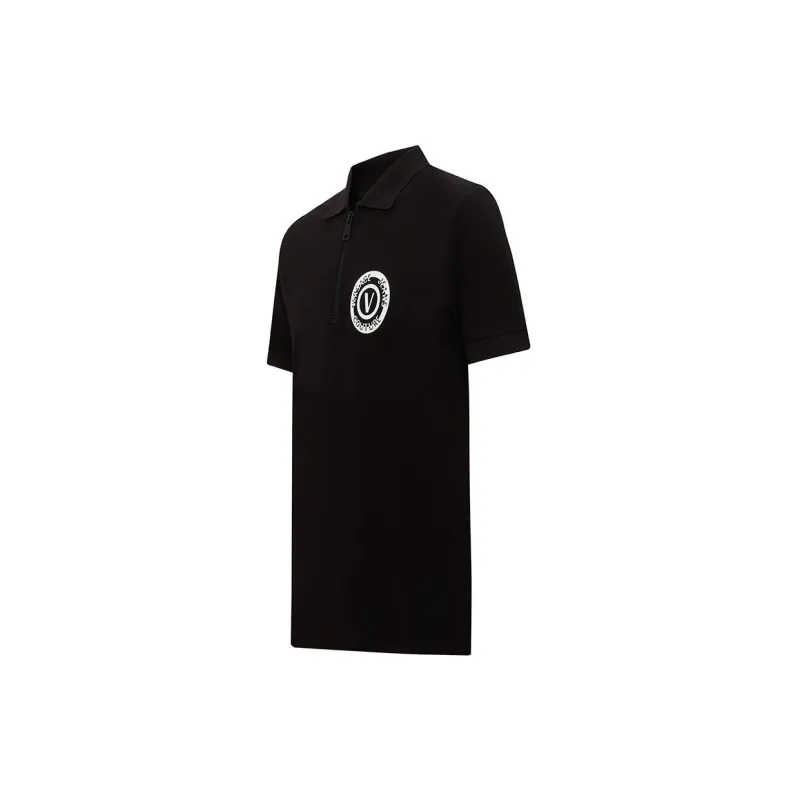 VERSACE JEANS COUTURE V Emblem Polo Shirt-2